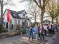 ( Foto Bram van de Biezen 06-53148371 ) Nunspeet - Herdenking bij het canadees monument