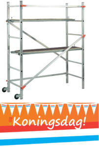 Koningsdag 2018 in de steigers